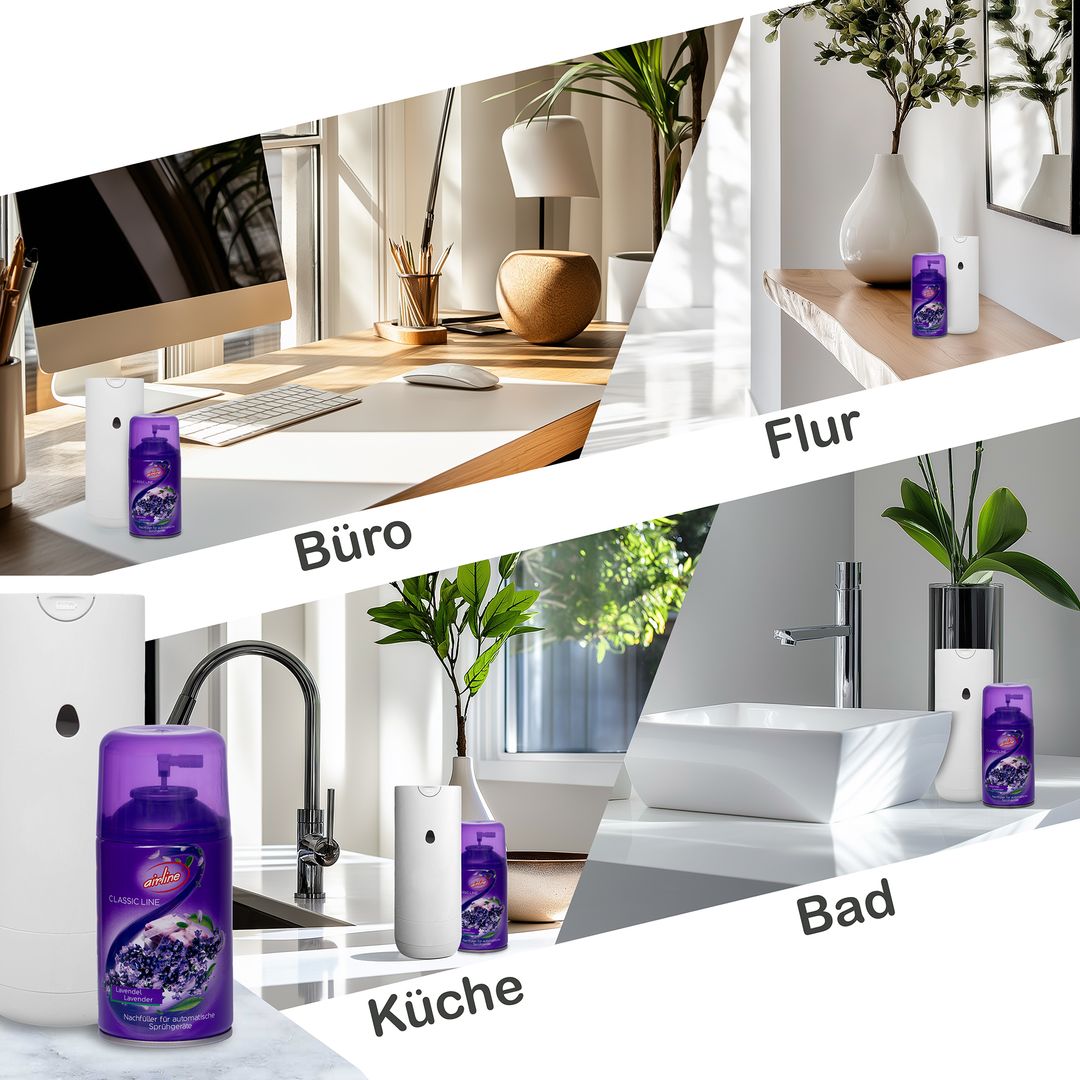 Laro Ruum/Airline Mix 24 Stk, 250ml, Mix Düfte