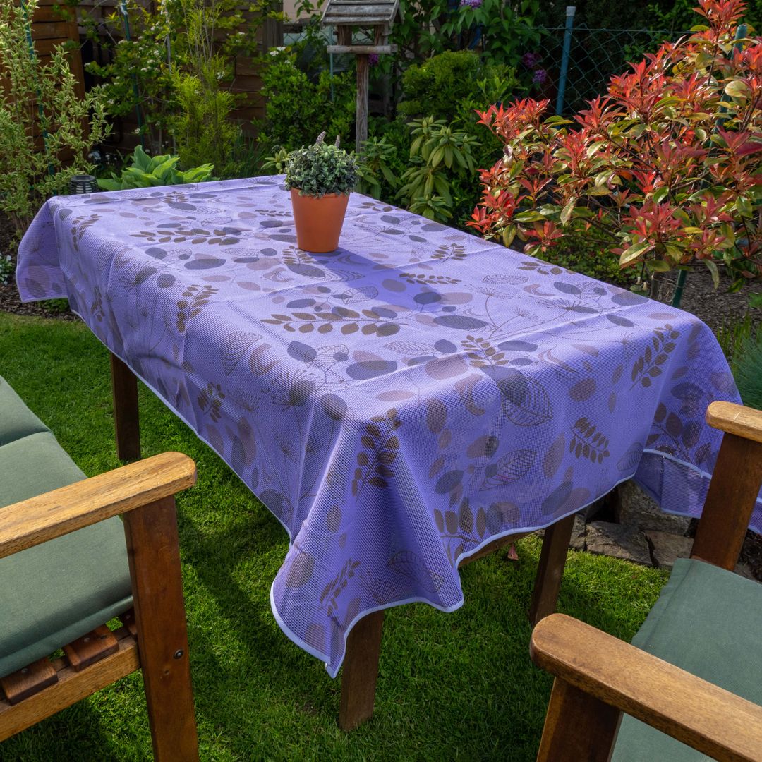 laro Gartentischdecke Wetterfest Rutschfest Eckig