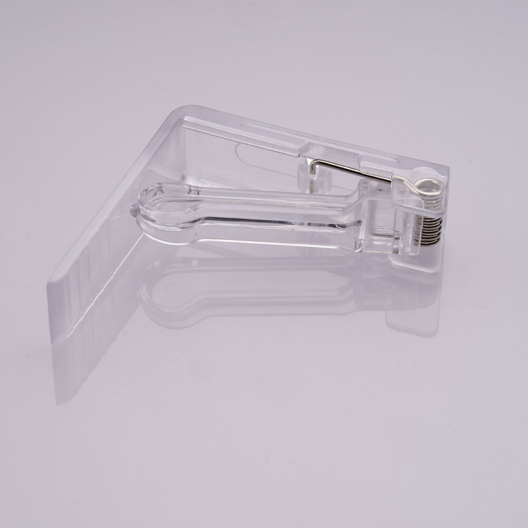 Laro 12-384 Transparente Tischtuchklammern Kunststoff, Tischdeckenklammer Klar, Tischklammern Plastik, Tischdeckenhalter Garten, Tischtuchhalter, Tischdecken Clips für Tisch Party