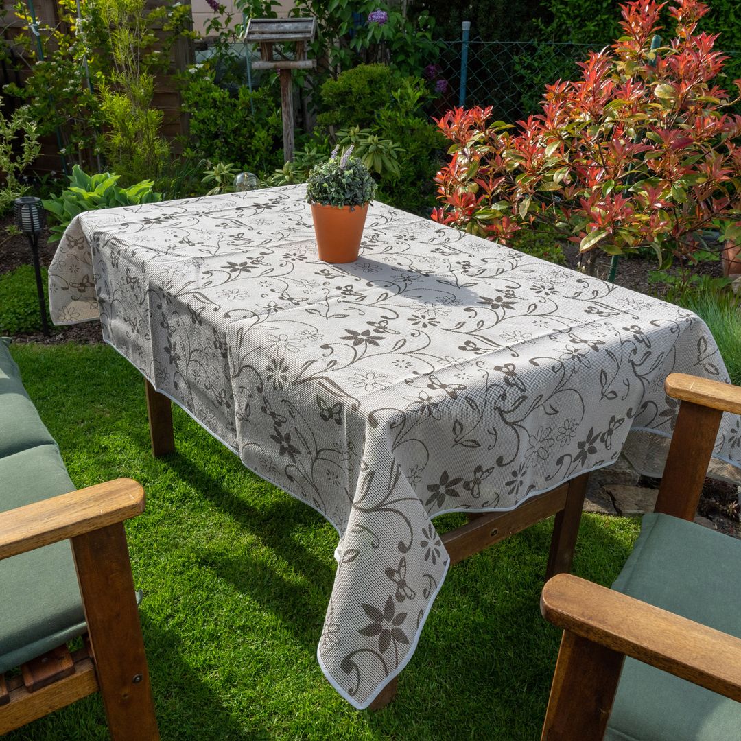 laro Gartentischdecke Wetterfest Rutschfest Eckig