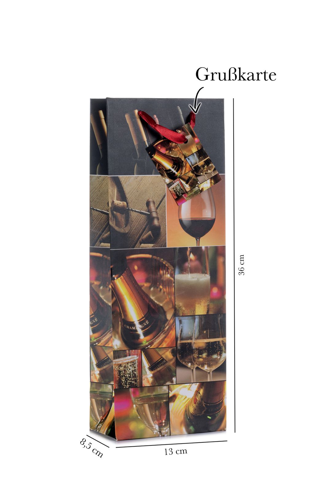 Laro Premium Flaschentüten 10-100 Stk - Exklusive Verpackung für besondere Flaschengeschenke