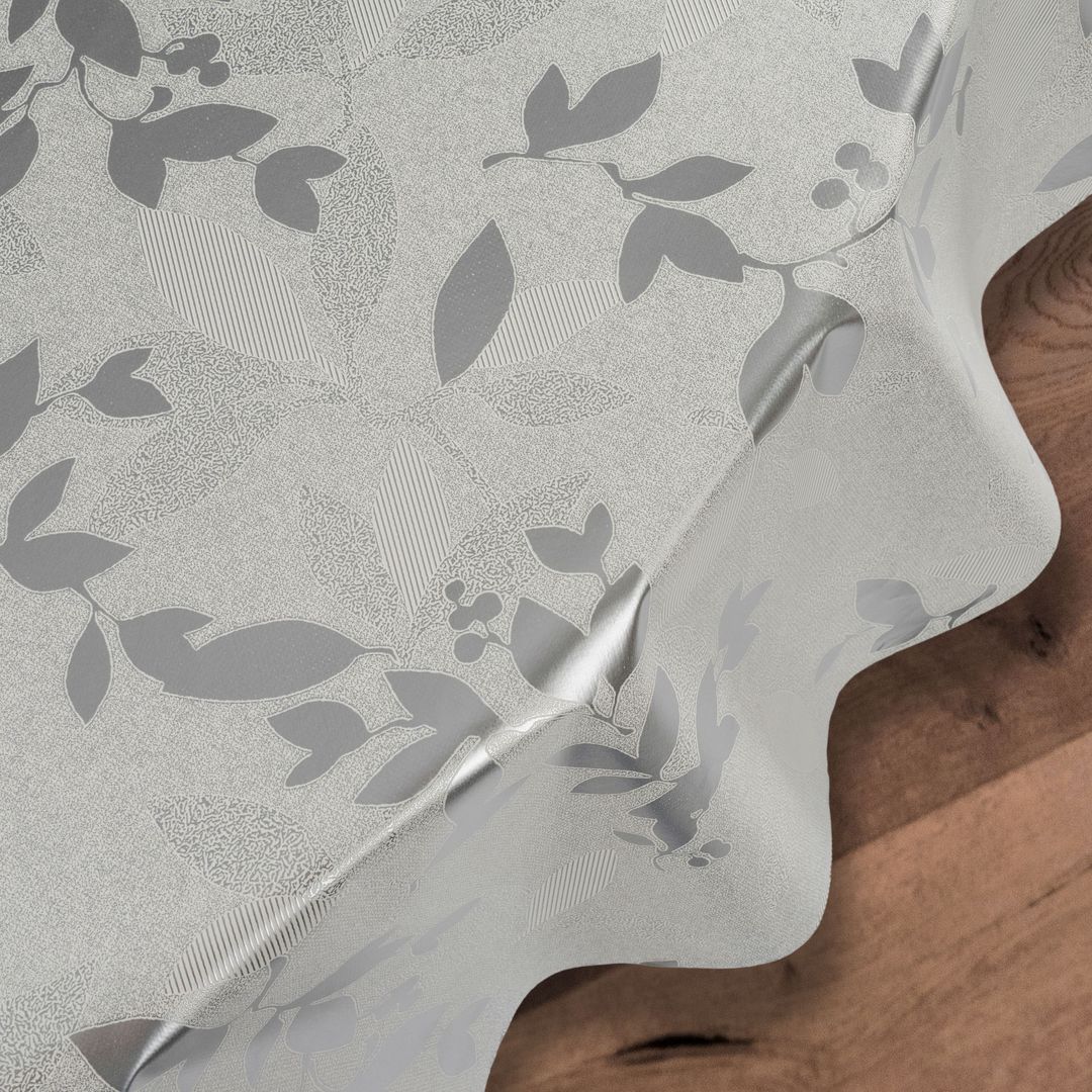 Laro rund 140 cm wachstuchtischdecke Tischdecke abwaschbar pvc