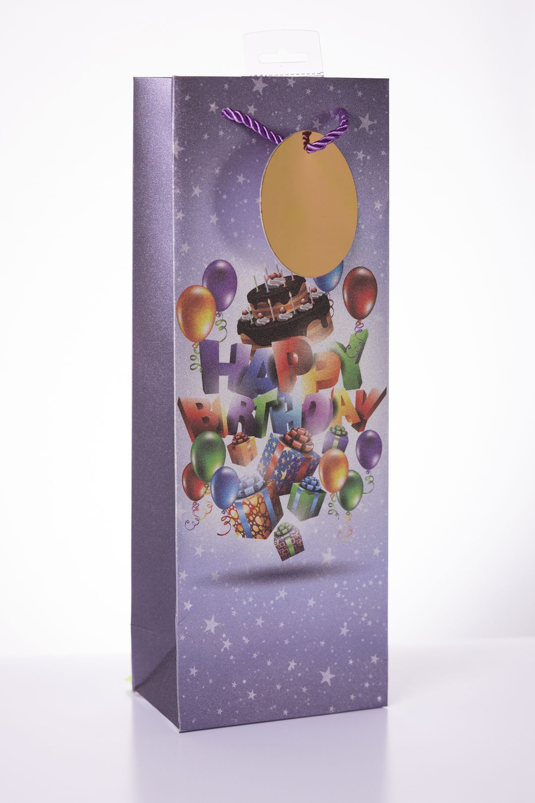 Laro Flaschentüten Happy Birthday 10-100 Stk - Kreative Verpackung für besondere Momente