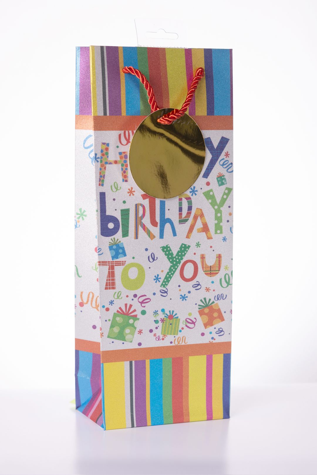 Laro Flaschentüten Happy Birthday 10-100 Stk - Kreative Verpackung für besondere Momente