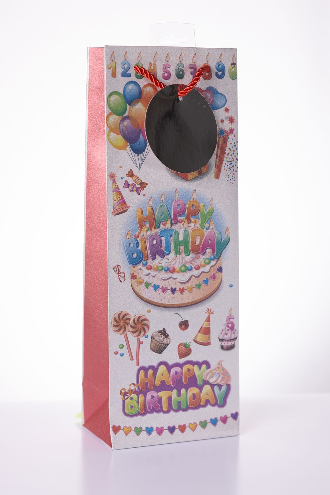Laro Flaschentüten Happy Birthday 10-100 Stk - Kreative Verpackung für besondere Momente