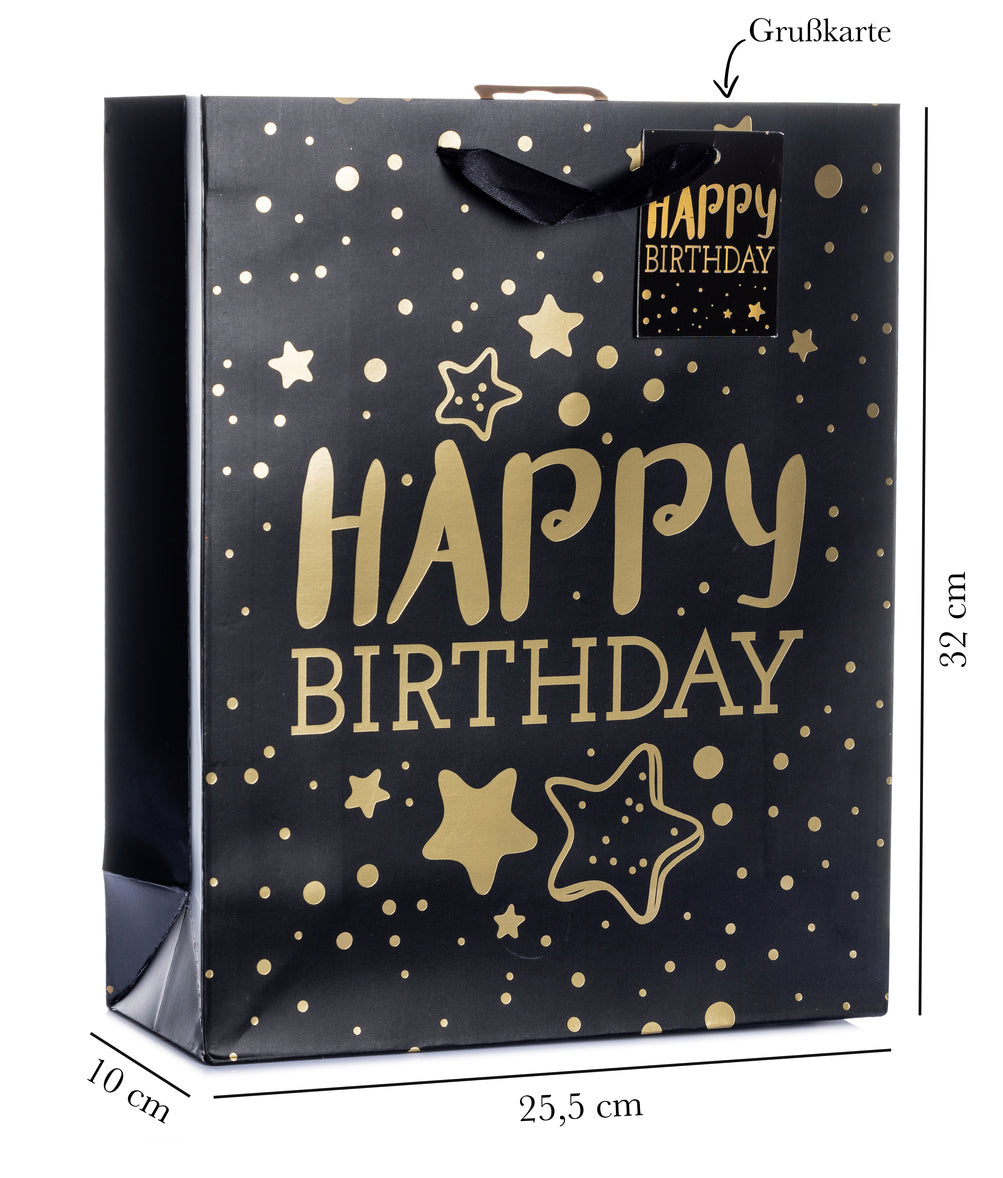 Laro Große Premium Geschenktüten 10-100 Stk - Exklusive Verpackung für großartige Geschenke