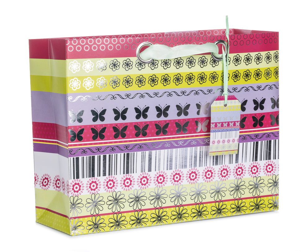 Laro Premium Querformat Geschenktüten 10-100 Stk - Kreative Verpackung für besondere Momente