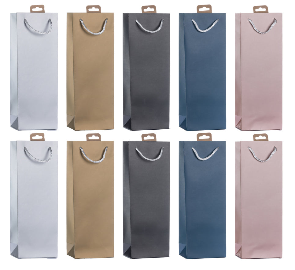 Laro Premium Flaschentüten 10-100 Stk - Exklusive Verpackung für besondere Flaschengeschenke