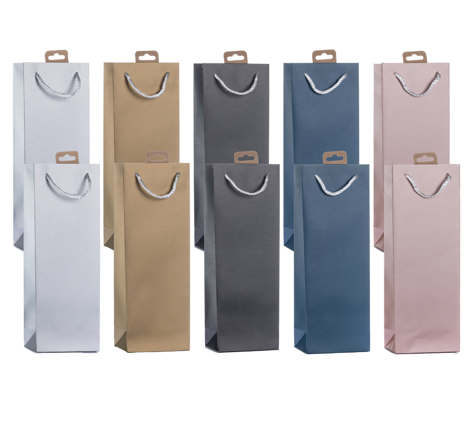 Laro Premium Flaschentüten 10-100 Stk - Exklusive Verpackung für besondere Flaschengeschenke