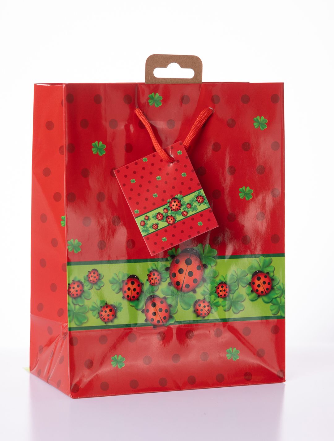 Laro Geschenktüten Medium Marienkäfer Medium 10-100 Stk - Kreative Verpackung für besondere Momente