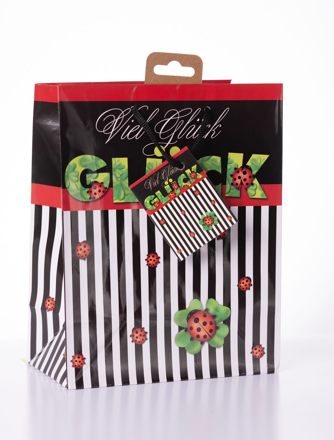 Laro Geschenktüten Medium Marienkäfer Medium 10-100 Stk - Kreative Verpackung für besondere Momente