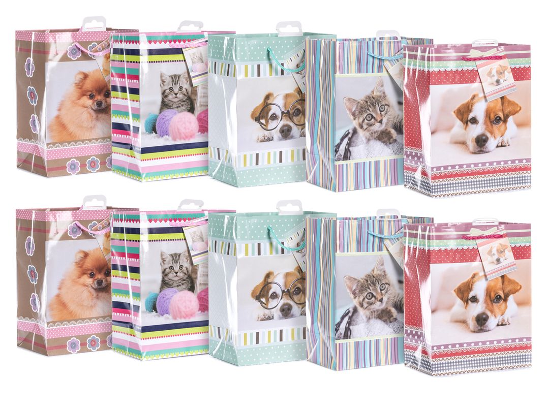Laro Medium Geschenktüten 10-100 Stk - Perfekte Verpackung für vielseitige Geschenke