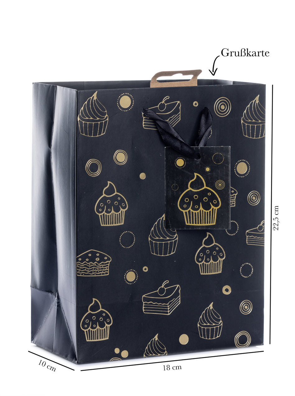 Laro Medium Premium Geschenktüten 10-100 Stk - Exklusive Verpackung für stilvolle Geschenke