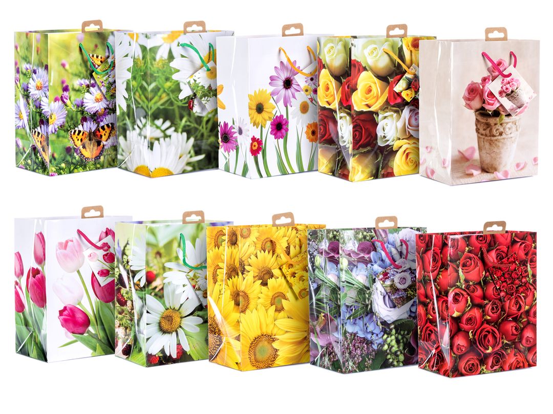 Laro Medium Geschenktüten 10-100 Stk - Perfekte Verpackung für vielseitige Geschenke