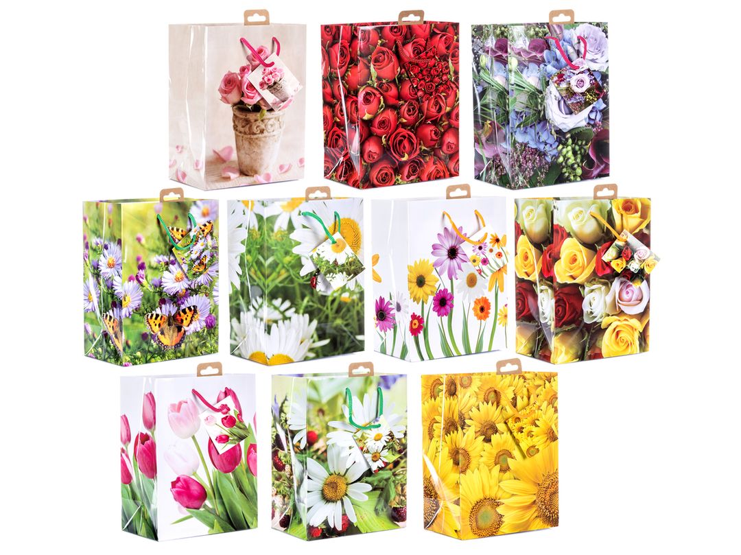 Laro Medium Geschenktüten 10-100 Stk - Perfekte Verpackung für vielseitige Geschenke