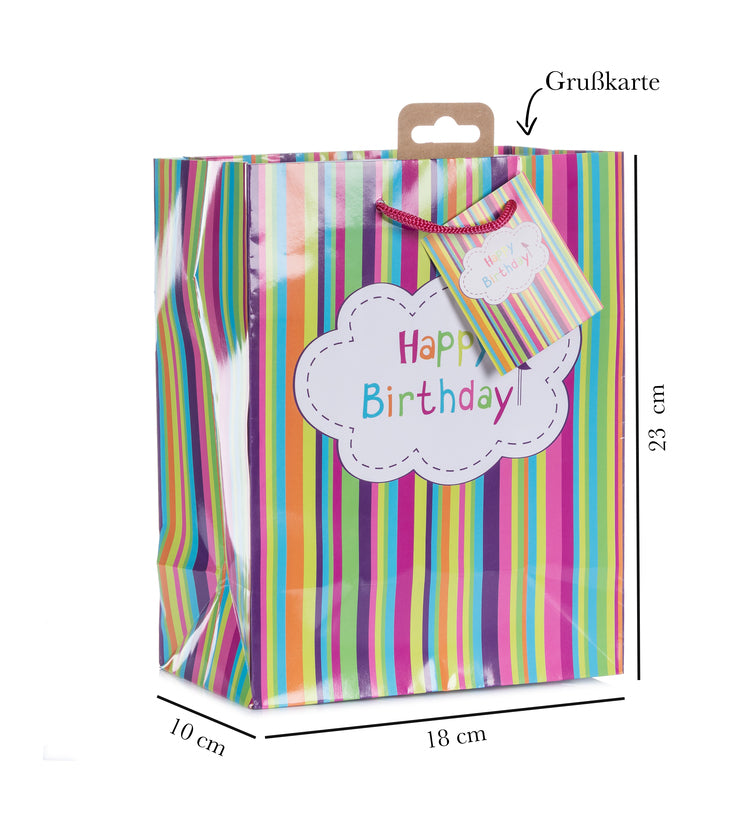 Laro Medium Geschenktüten 10-100 Stk - Perfekte Verpackung für vielseitige Geschenke