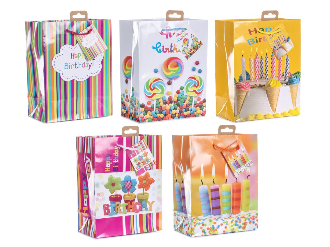 Laro Medium Geschenktüten 10-100 Stk - Perfekte Verpackung für vielseitige Geschenke
