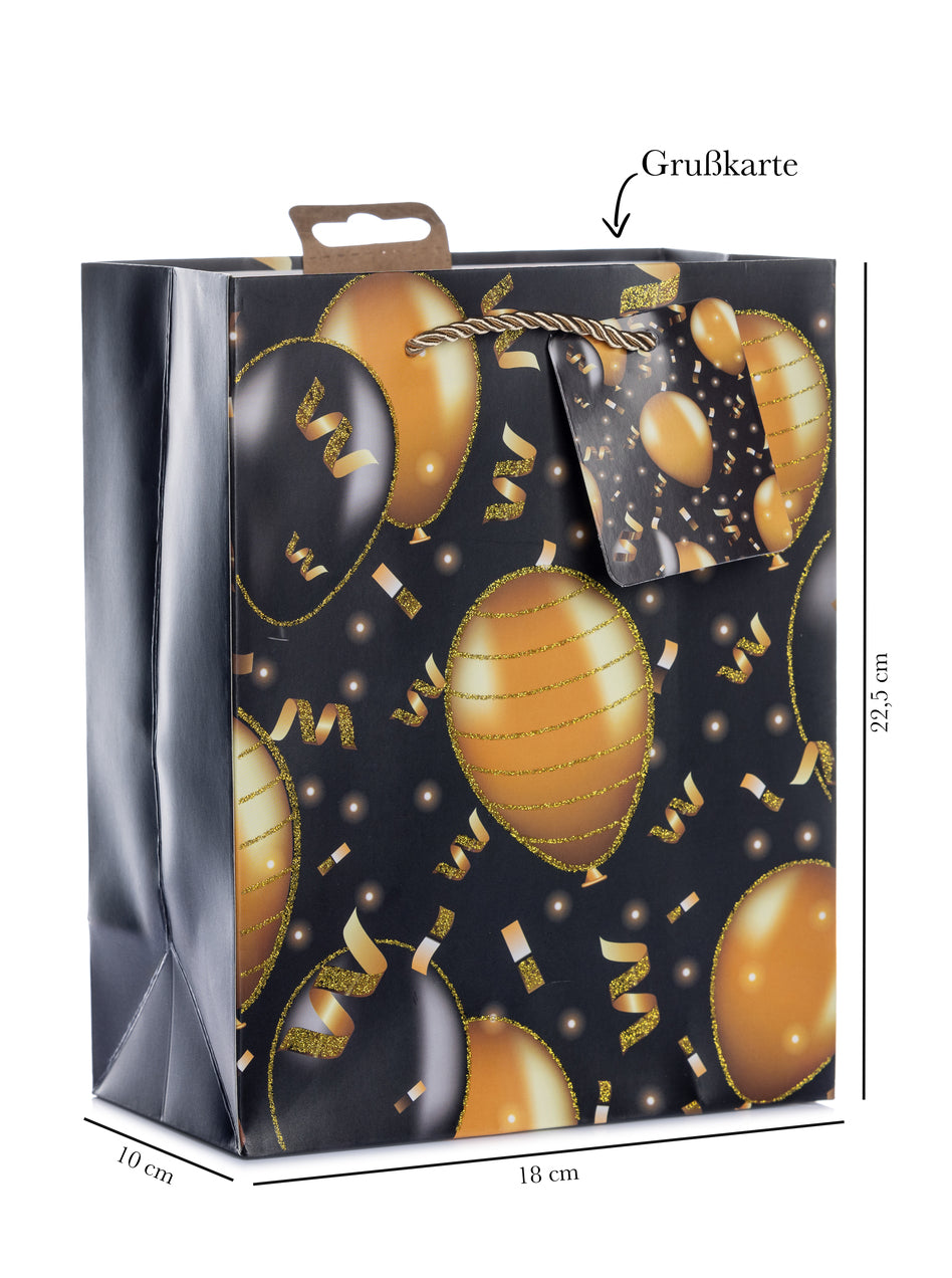Laro Medium Premium Geschenktüten 10-100 Stk - Exklusive Verpackung für stilvolle Geschenke