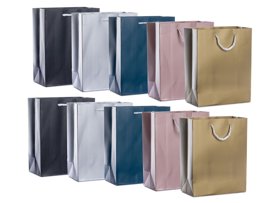 Laro Medium Premium Geschenktüten 10-100 Stk - Exklusive Verpackung für stilvolle Geschenke