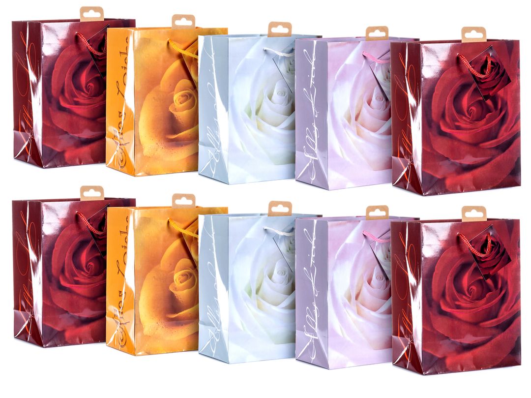 Laro Medium Geschenktüten 10-100 Stk - Perfekte Verpackung für vielseitige Geschenke
