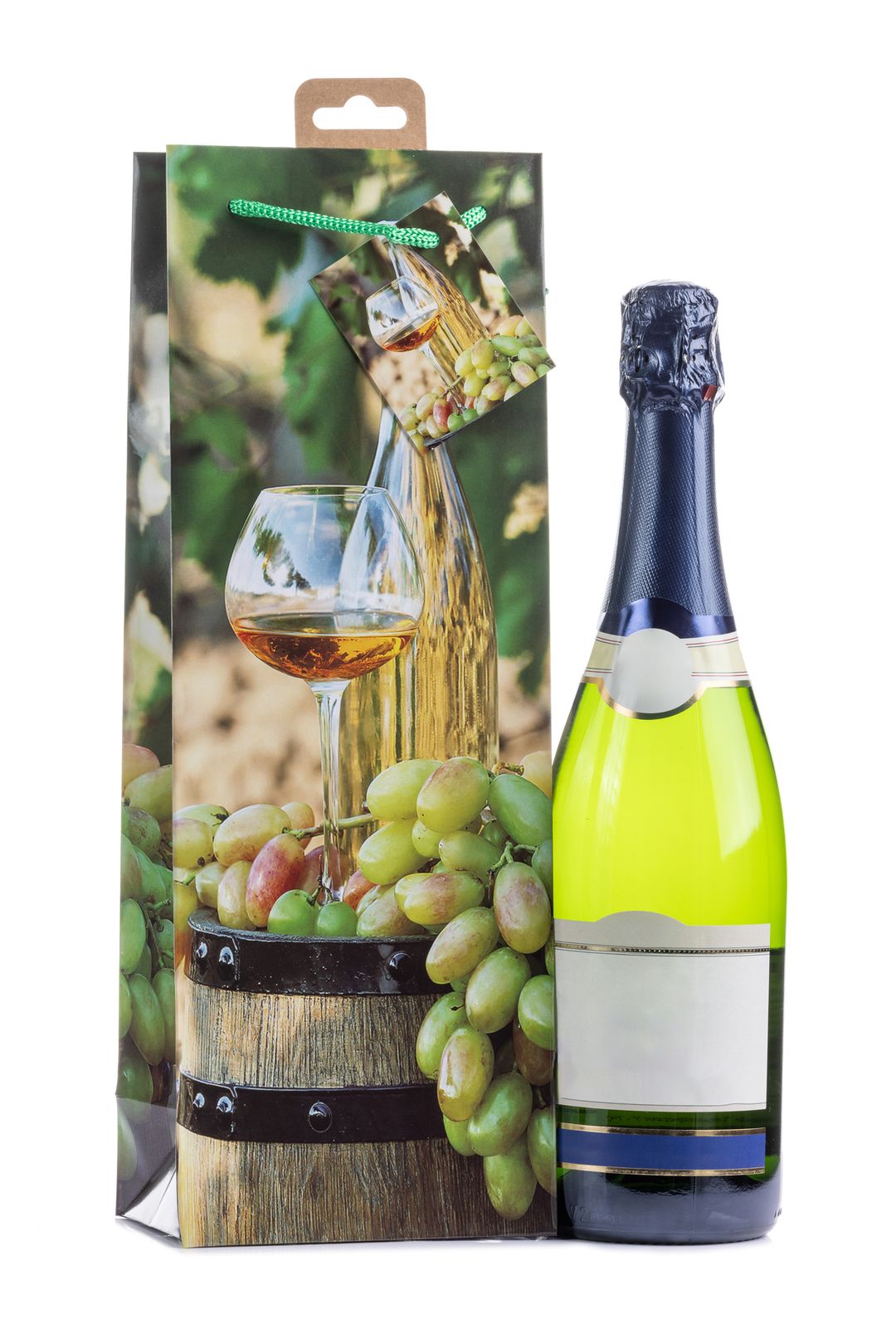 Laro Flaschentüten 10-100 Stk - Stilvolle Verpackung für Flaschengeschenke verschiedene Muster