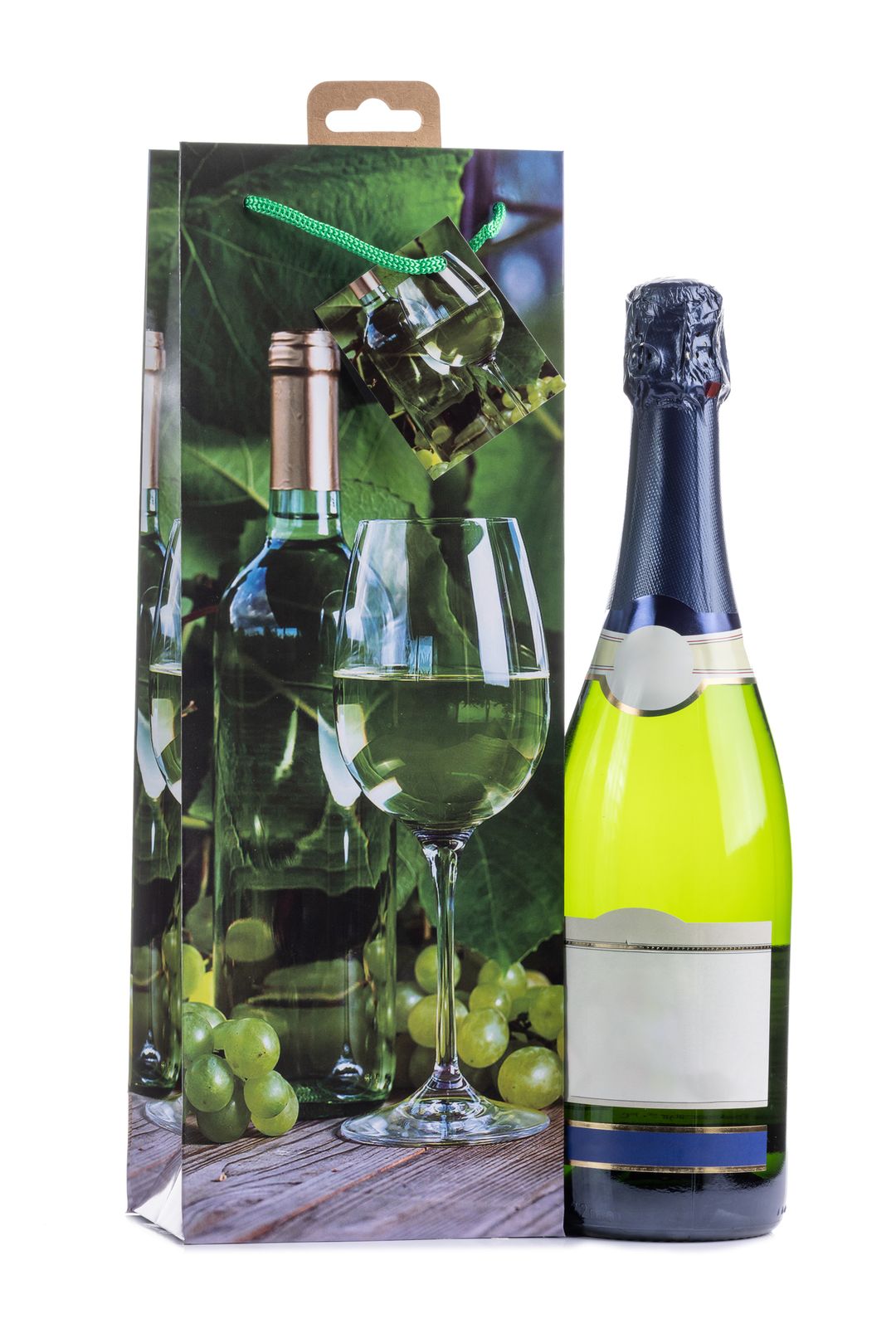 Laro Flaschentüten 10-100 Stk - Stilvolle Verpackung für Flaschengeschenke verschiedene Muster
