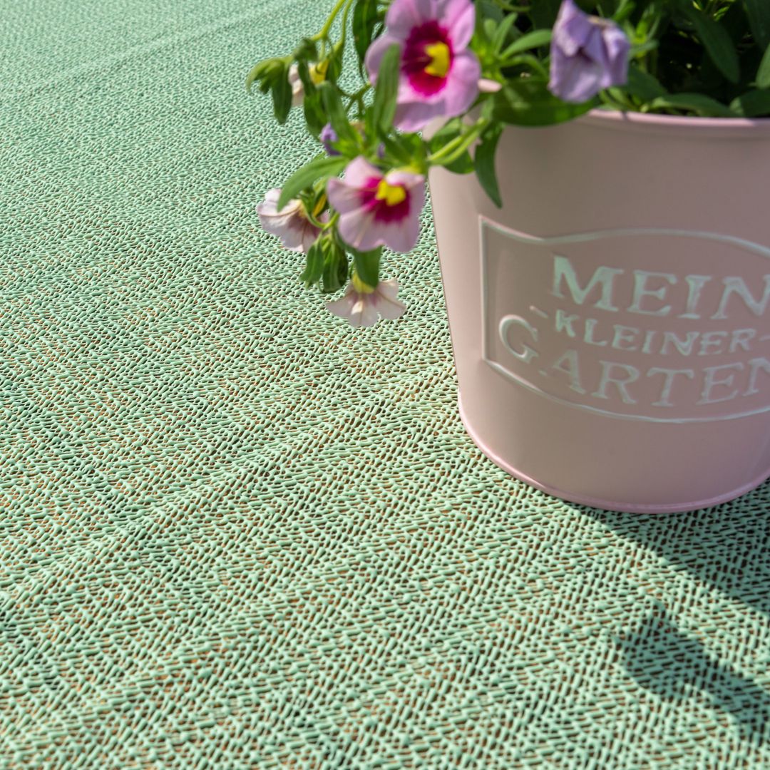 laro Gartentischdecke Wetterfest Rutschfest Oval