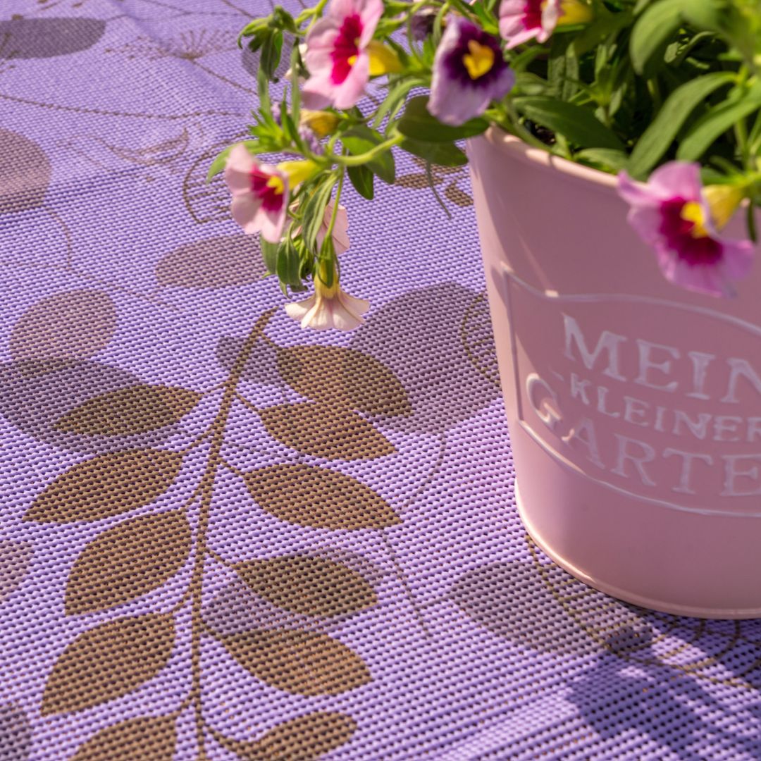 laro Gartentischdecke Wetterfest Rutschfest Oval