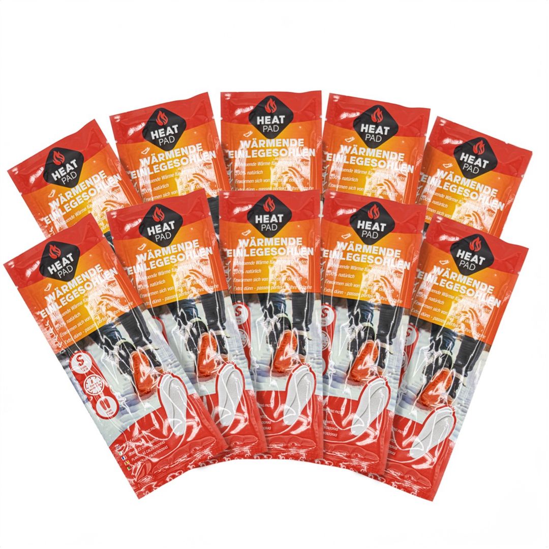 laro Fell/Heat-Einlegesohlen 10-100 Paar mit Wärmebooster Gr.36-45