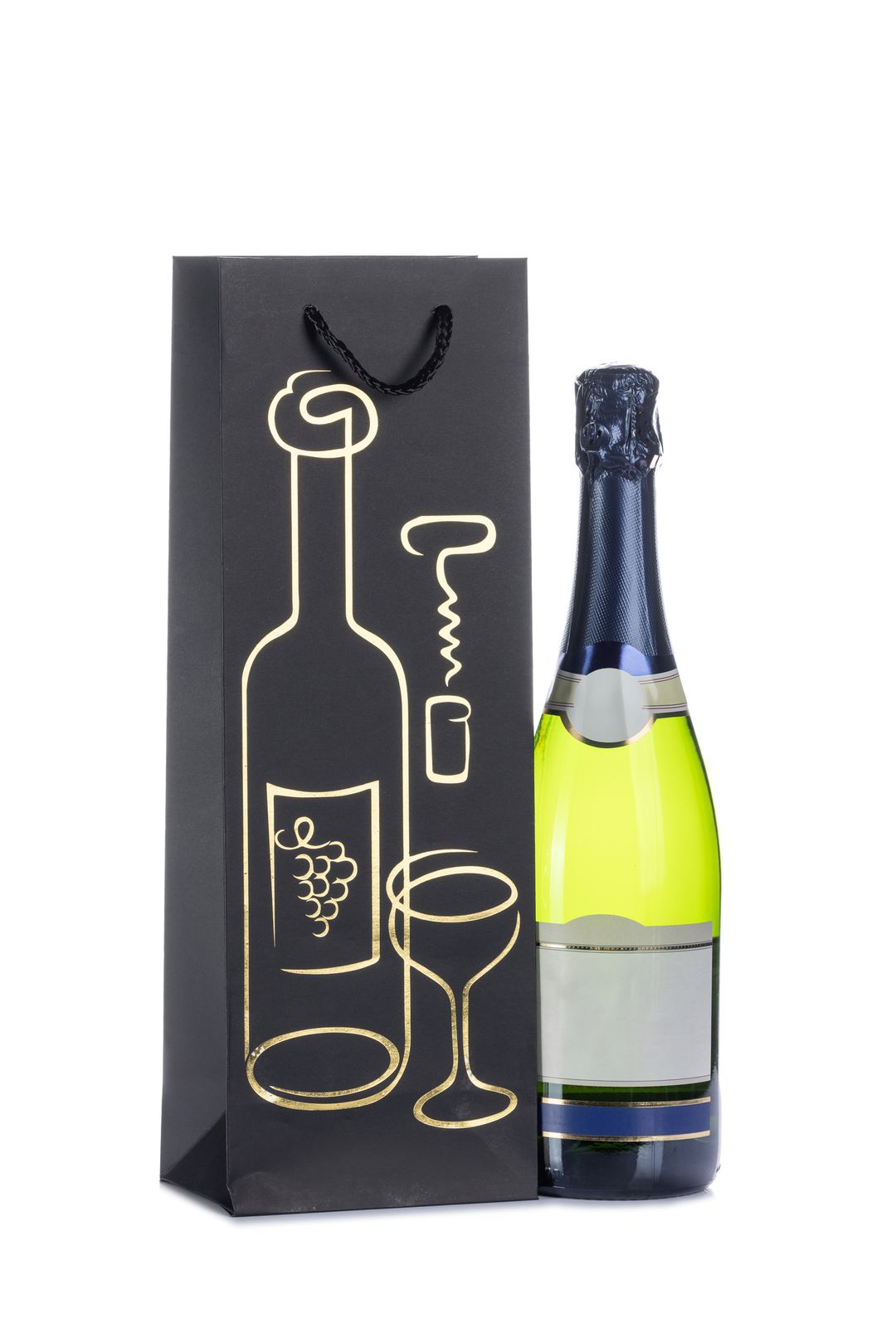 Laro Premium Flaschentüten 10-100 Stk - Exklusive Verpackung für besondere Flaschengeschenke