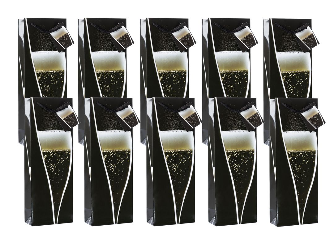 Laro Flaschentüten Sekt 10-100 Stk - Kreative Verpackung für besondere Momente