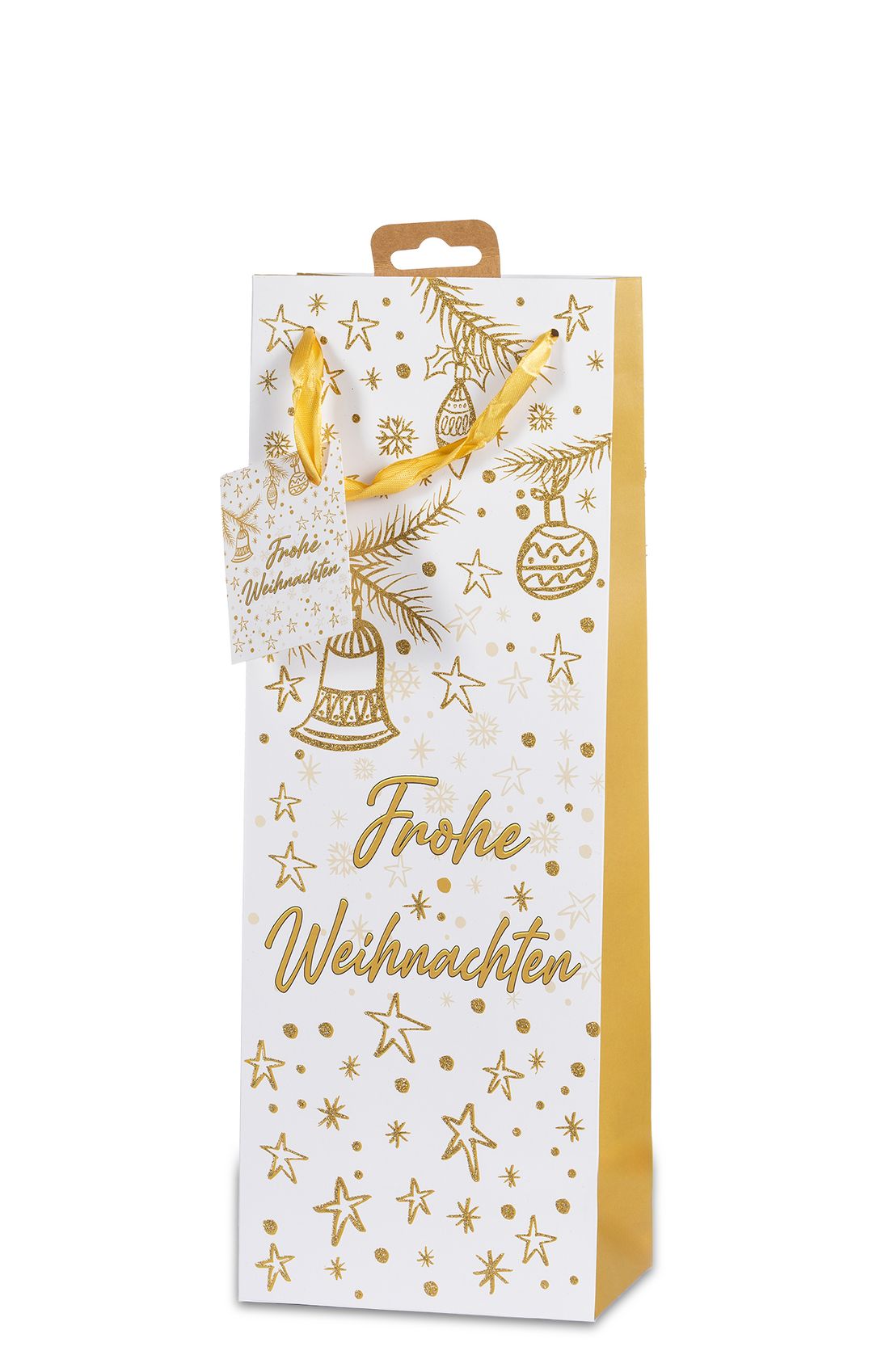 Laro Premium Weinflaschentüten Geschenktüten Weihnachten10/20/40/100st