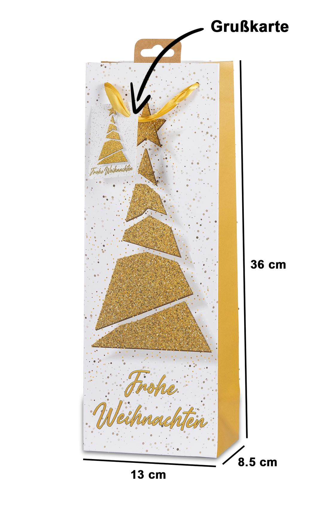Laro Premium Weinflaschentüten Geschenktüten Weihnachten10/20/40/100st