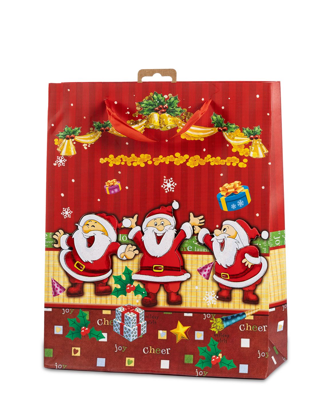 Laro Premium Geschenktaschen Geschenktüten Weihnachten 10/20/40/100stk Large