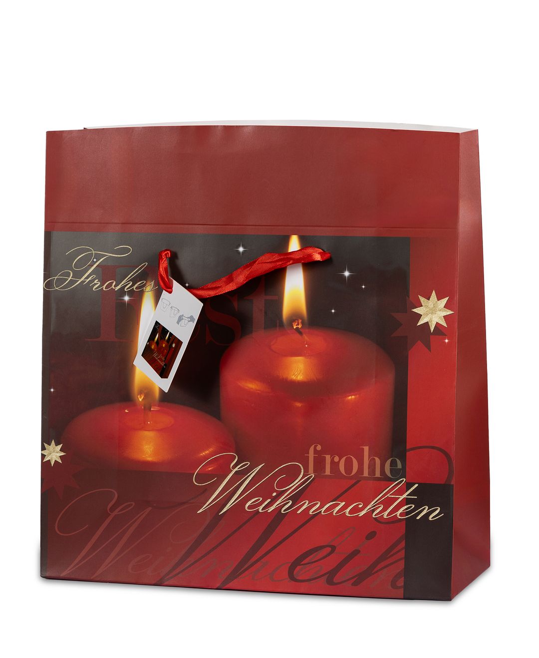 Laro Premium Geschenktaschen Geschenktüten Weihnachten 10/20/40/100stk Large