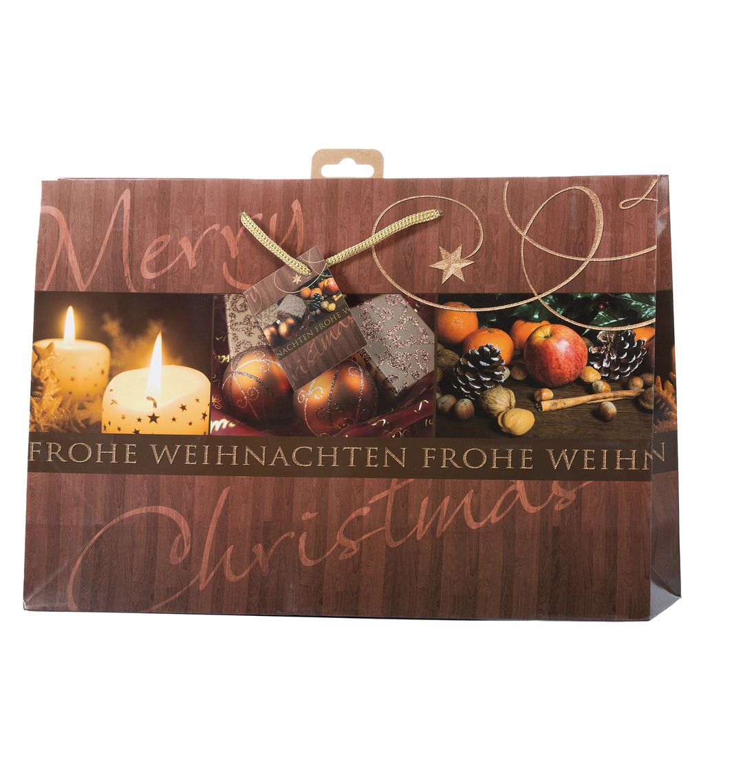 Laro Premium Geschenktaschen Geschenktüten Weihnachten 10/20/40/100stk Mini