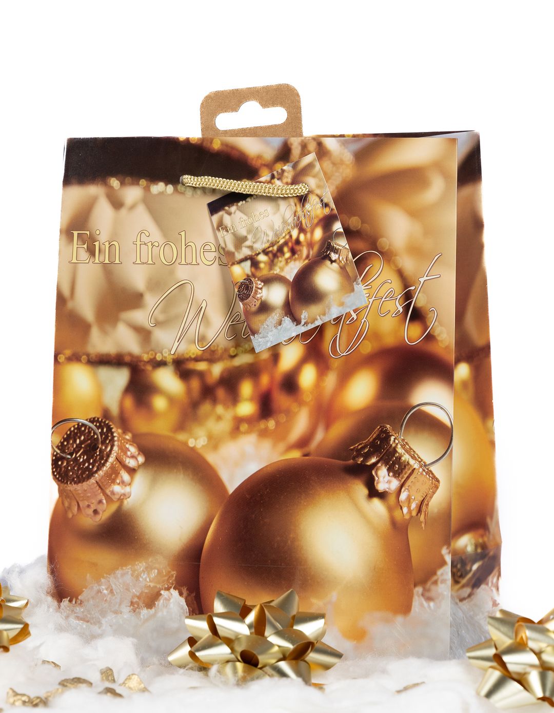 Laro Premium Geschenktaschen Geschenktüten Weihnachten 10/20/40/100stk Medium