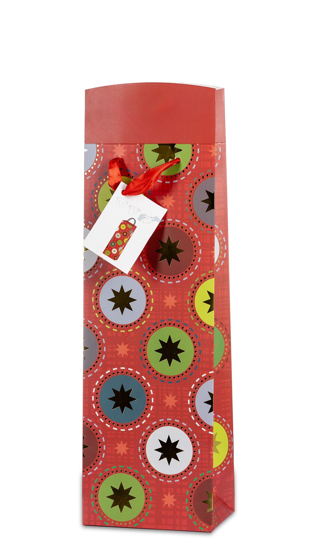 Laro Premium Weinflaschentüten Geschenktüten Weihnachten 10/20/40/100stk Large