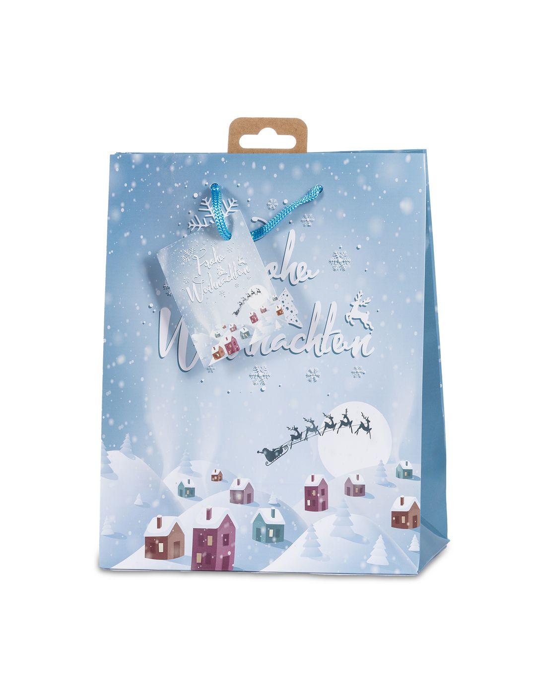 Laro Premium Geschenktaschen Geschenktüten Weihnachten 10/20/40/100stk Medium