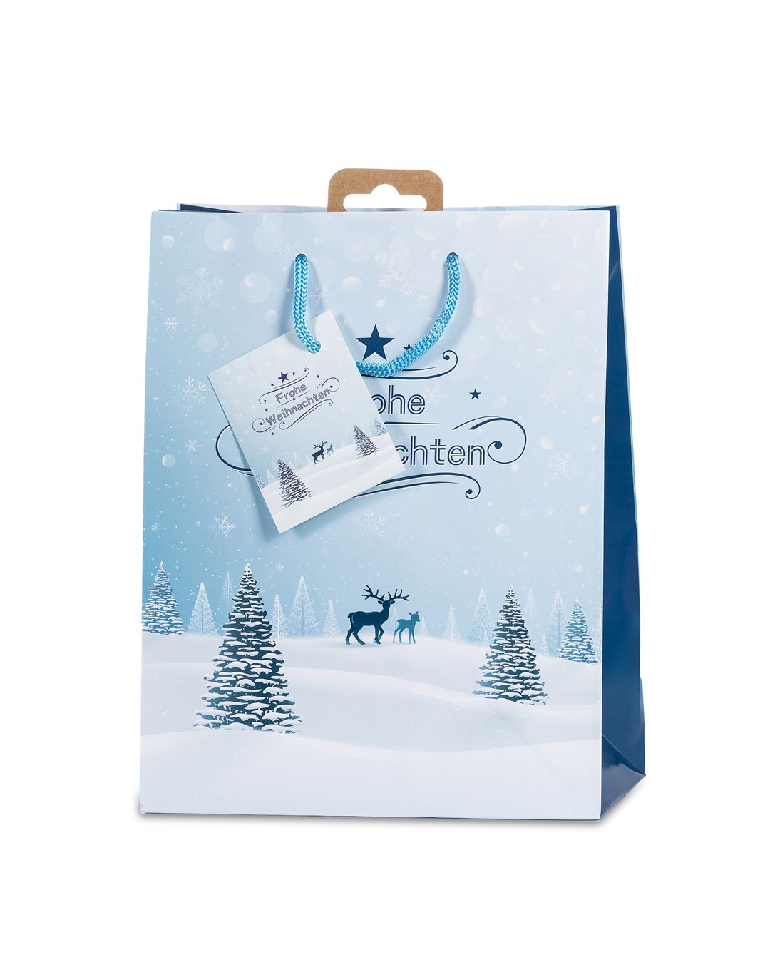 Laro Premium Geschenktaschen Geschenktüten Weihnachten 10/20/40/100stk Medium