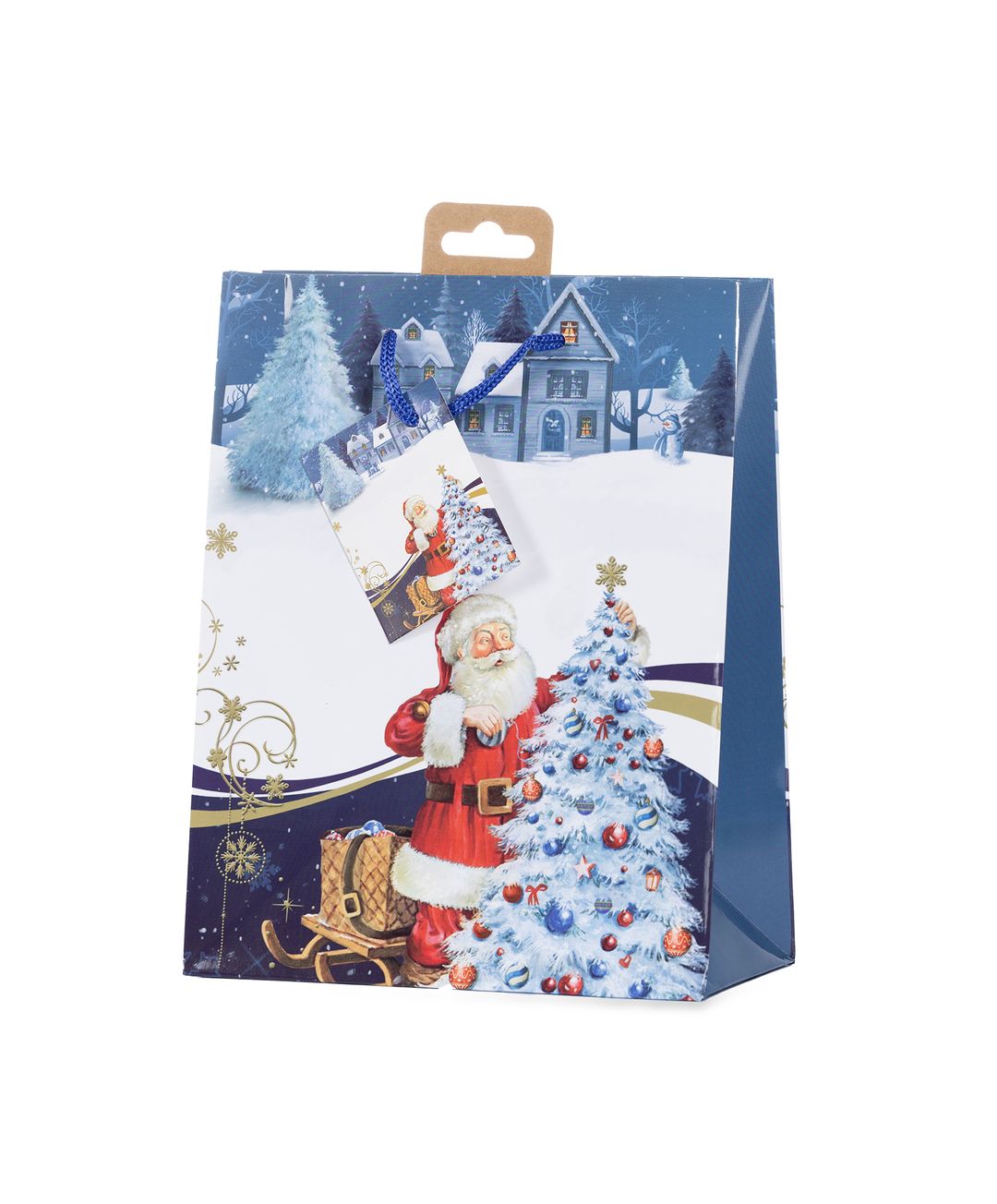 Laro Premium Geschenktaschen Geschenktüten Weihnachten 10/20/40/100stk Medium