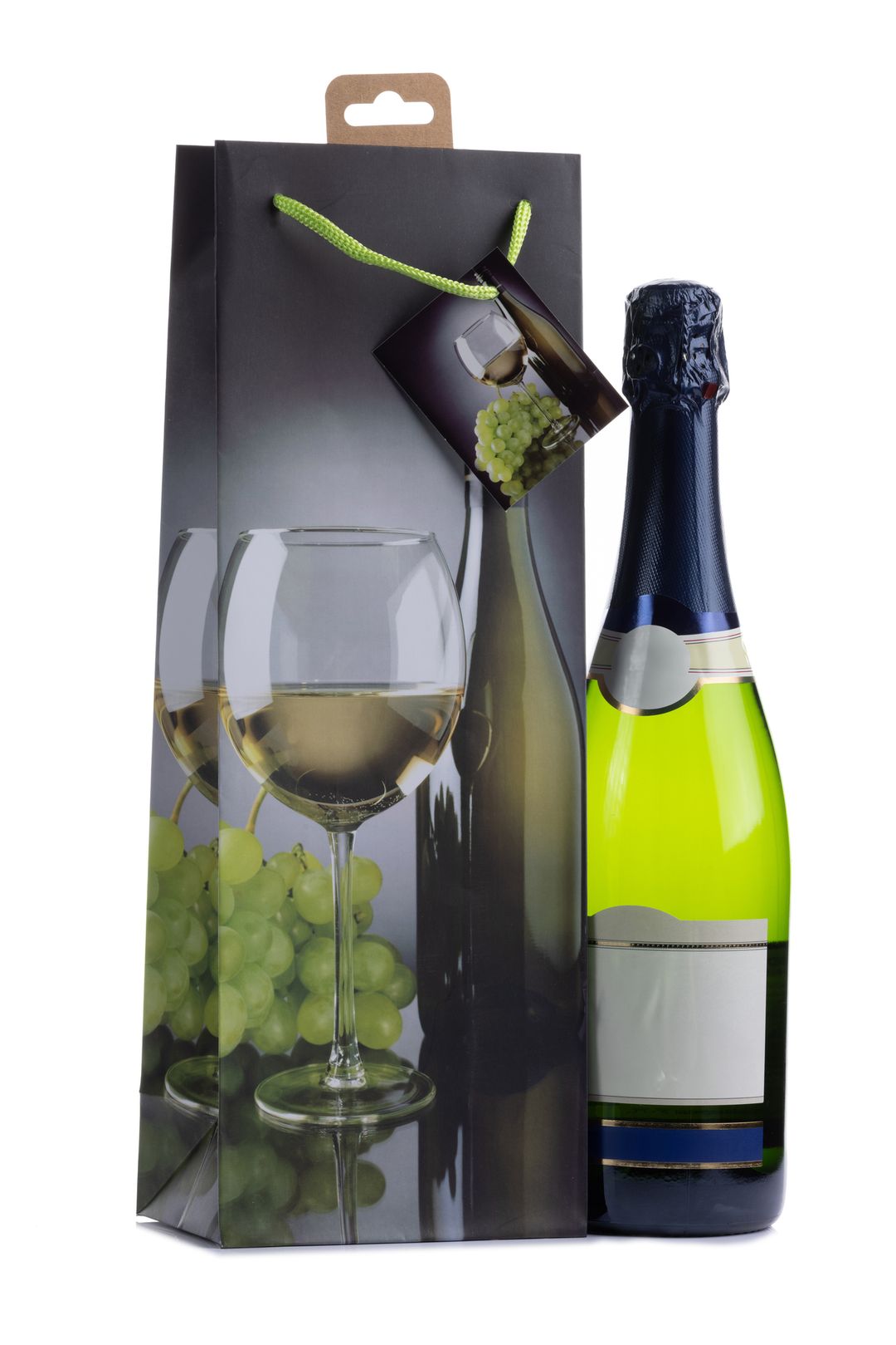 Laro Flaschentüten 10-100 Stk - Stilvolle Verpackung für Flaschengeschenke verschiedene Muster