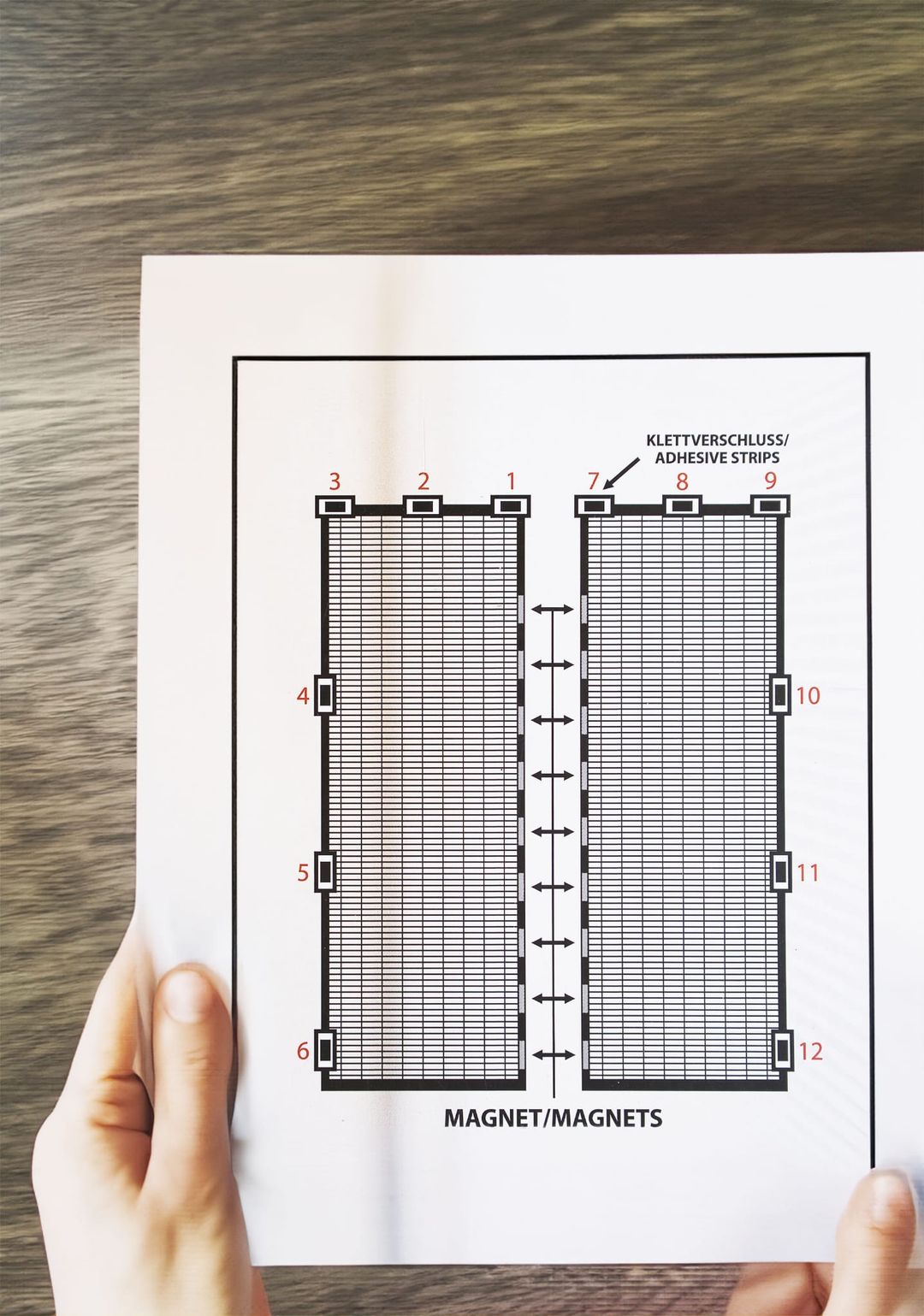 Laro Magnet Fliegengitter Tür 100x210, kein Bohren, Insektenschutz, Magnetisches Moskitonetz, Automatisches schließen Vorhang für Balkontür, Terrassentür, Wohn/Schlafzimmer-Schwarz