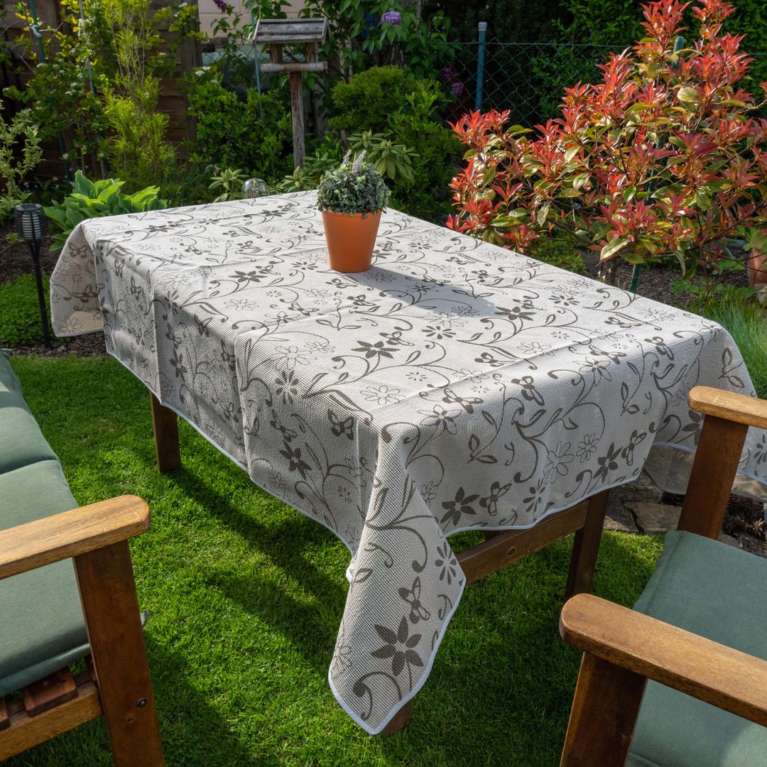 laro Gartentischdecke Wetterfest Rutschfest Eckig
