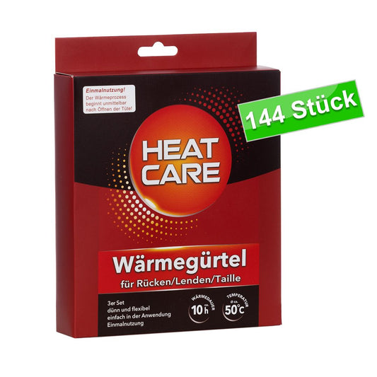LARO Wärmegürtel 144 Stk S-XL – 10 h Wärme für Rücken & Bauch