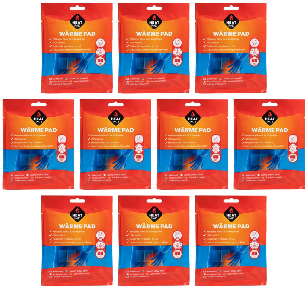 LARO XXL Wärmepflaster 10–320 Stk – 8 h Wärme für Rücken & Muskeln