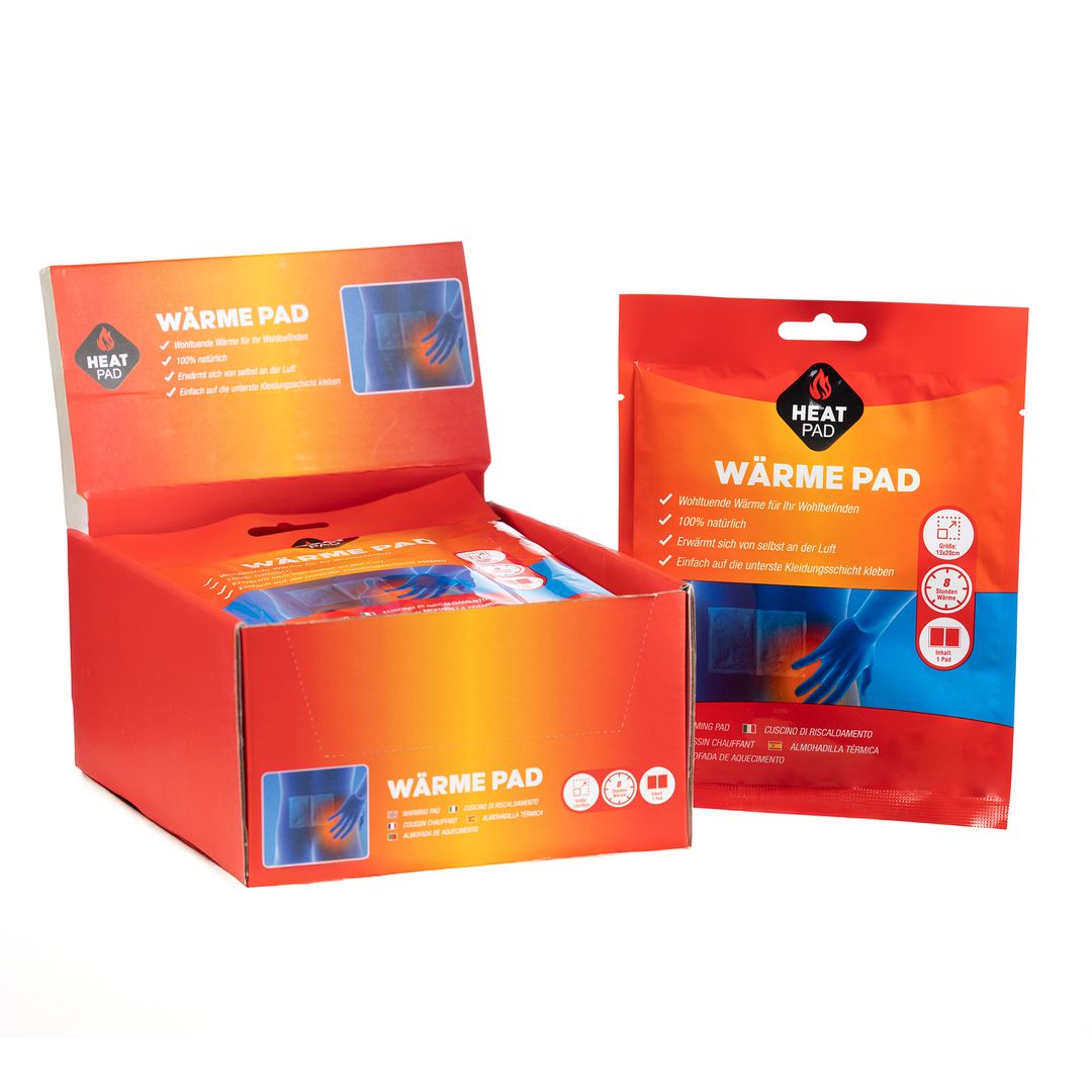 LARO XXL Wärmepflaster 320 Stk – 8 h Wärme für Rücken & Muskeln
