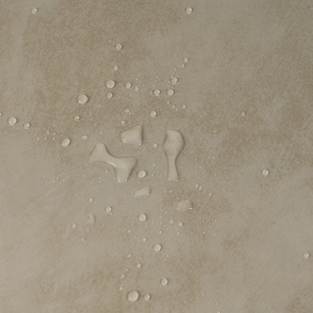 Wachstuch-Tischdecken Beige Grau Metallic rechteckig