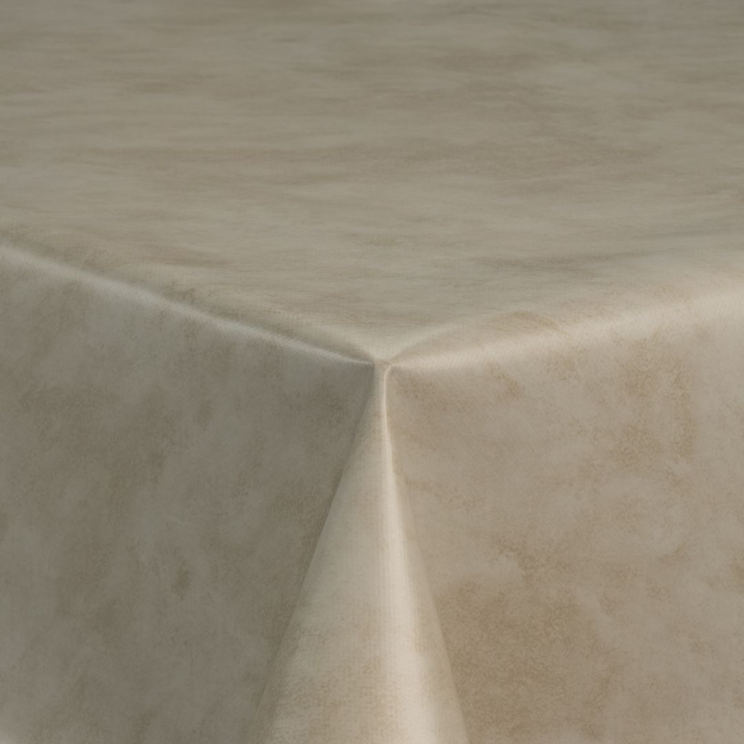 Wachstuch-Tischdecken Beige Grau Metallic rechteckig