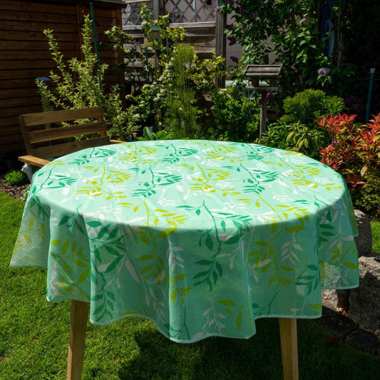 laro Gartentischdecke Wetterfest Rutschfest Rund